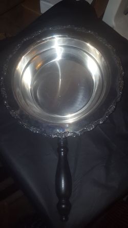 Silverplate pan $10
