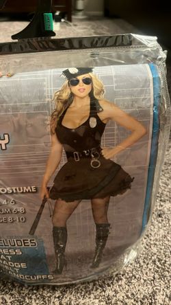 Halloween Sexy Cop Costume Size Large L 