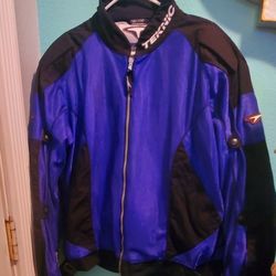 Teknic Motorcycle Racing Jacket..comes With Elbow And Back Pads Build In The Jacket..size 48/58..xl..Great Condition!