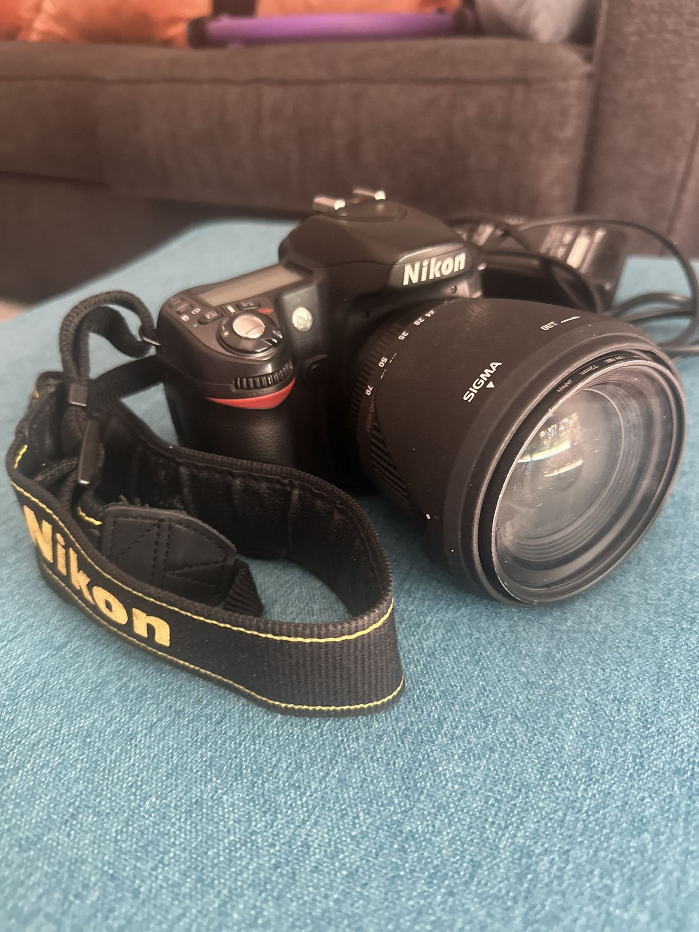 Nikon Sigma DC Camera and 17-70mm Lens