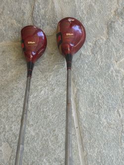 Vintage Wilson San Snead Clubs 1 & 3