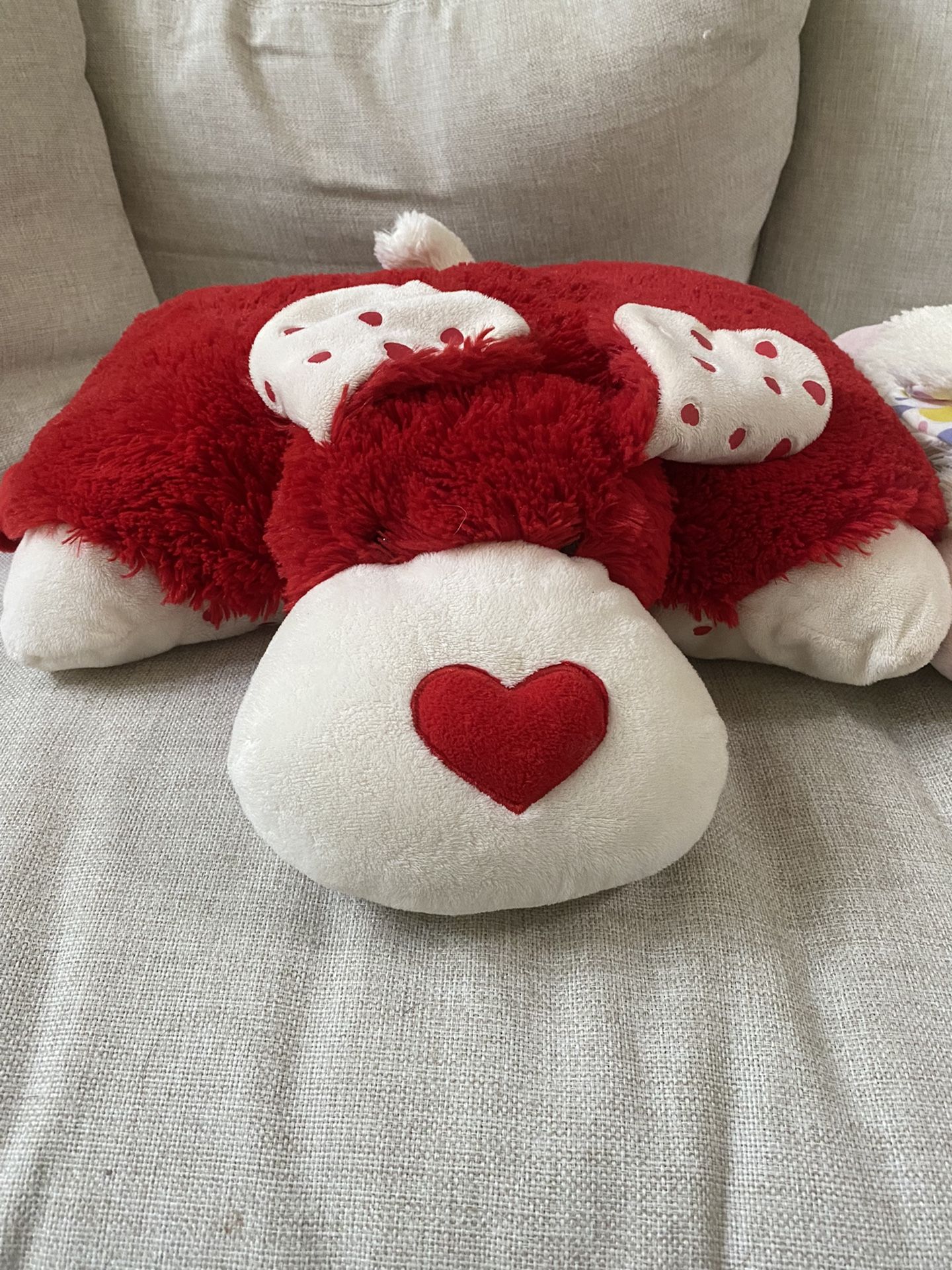 Two Pillow Pets!!! Limited edition Bunny and Puppy