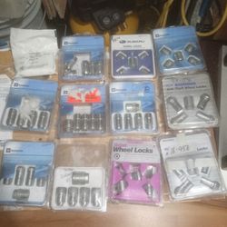 Lock Lug Nut Kits For GM Ford Hyundai Subaru