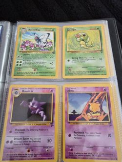 Pokemon vintage cards non holo