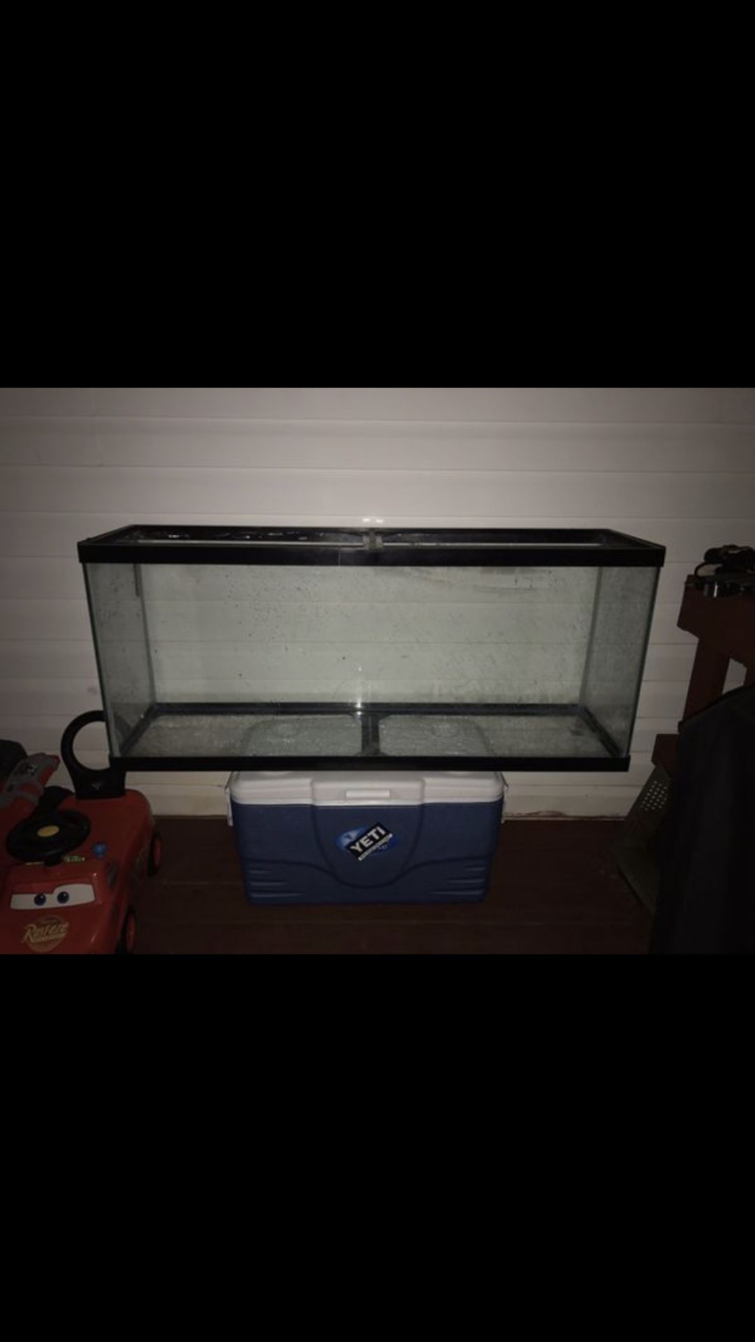 55 gallon fish tank with stand