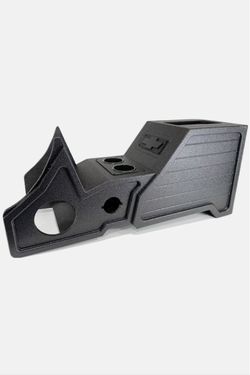 Chevy Silverado center console subwoofer box