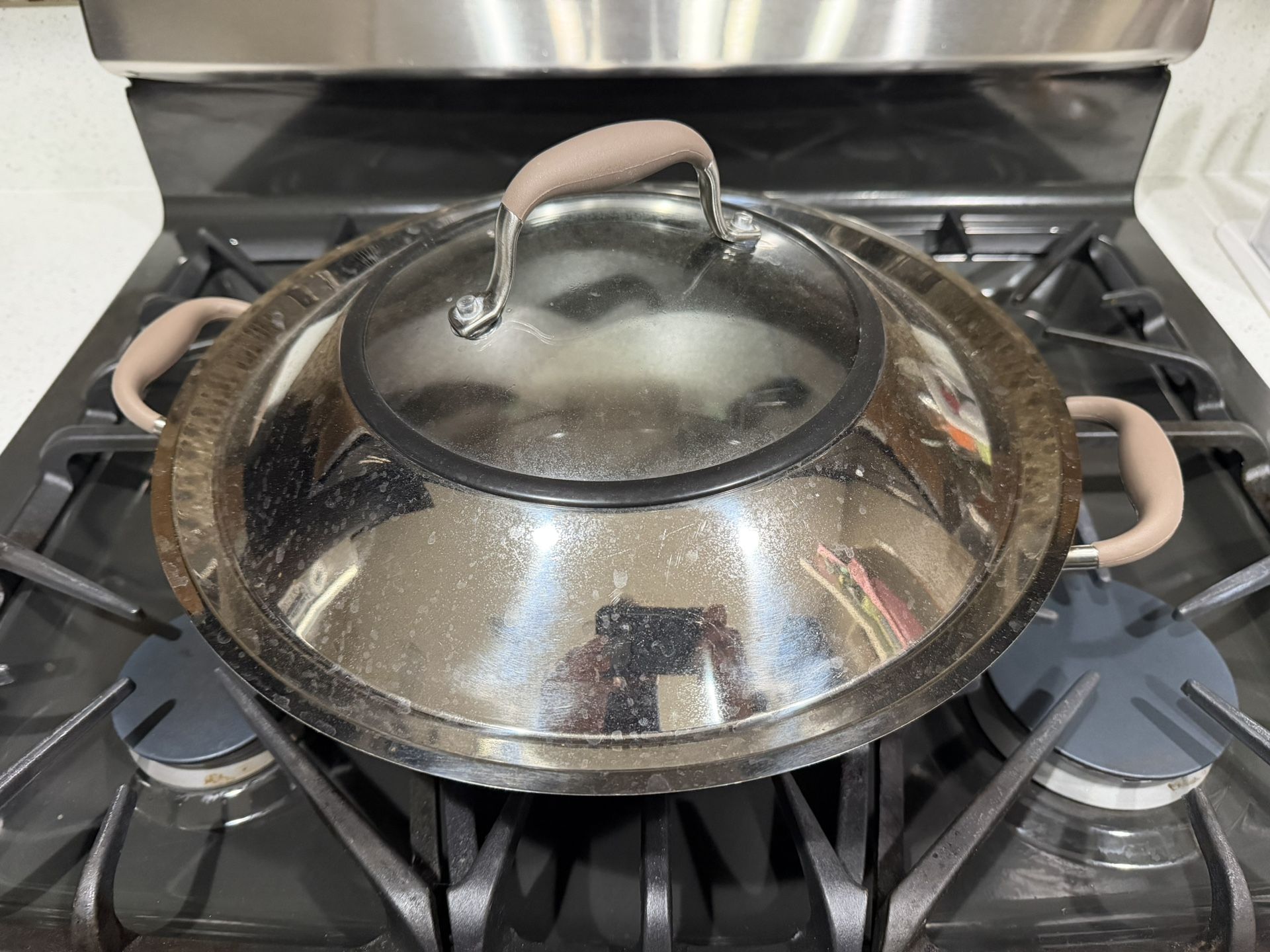 Large Cooking Wok Frying Pan Non Stick