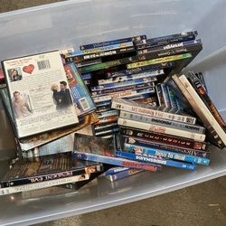 Box Of 70+ DVD Movies