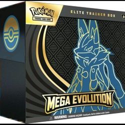 Pokemon  Mega Evolution ME01 Elite Trainer Box - Mega Lucario