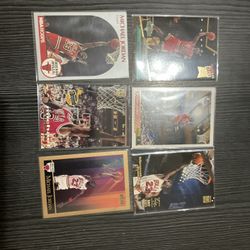 PENDING PICKUP 6 Michael Jordan Basketball Cards Chicago Bulls Legend HOF GOAT