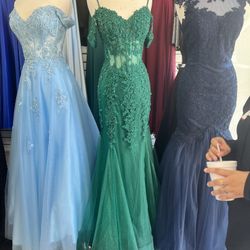 Emerald Green Dress