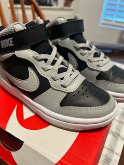 Nike court borough mid 2 kids shoes