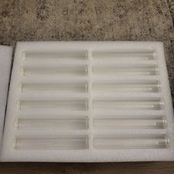 24 sets Empty Glass Test Tubes