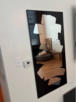 New Black Framed Full-Length Wall Mirror (In Box)