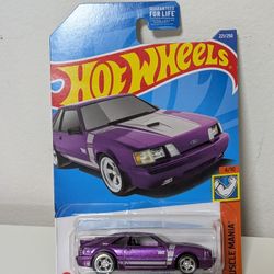 2022 HOT WHEELS SUPER TREASURE HUNT '84 MUSTANG SVO RR'S! W/BP PROTECTOR!