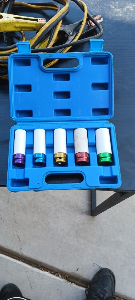 1/2" Impact Wheel Nut Socket Set