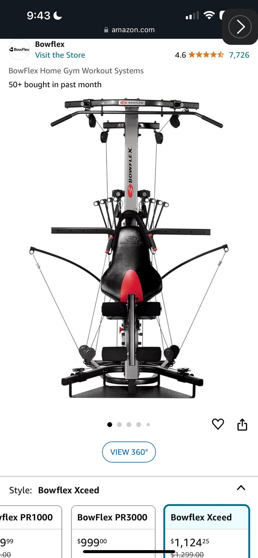 Bowflex Xceed Home Gym System – Full Body Workout Like New