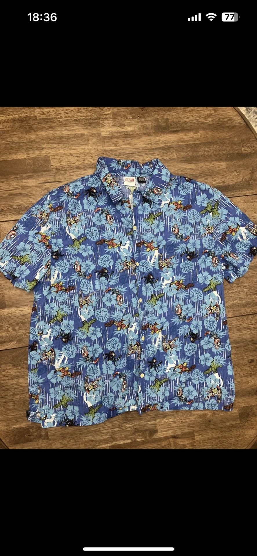Marvel Hawaiian Shirt