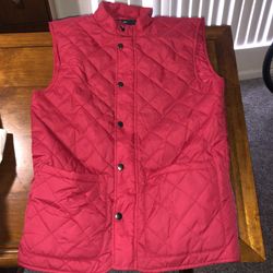 Red Winter Vest (M)