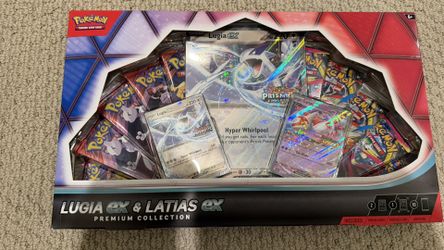 Pokemon Lugia Ex And Latias Ex Premium Collection
