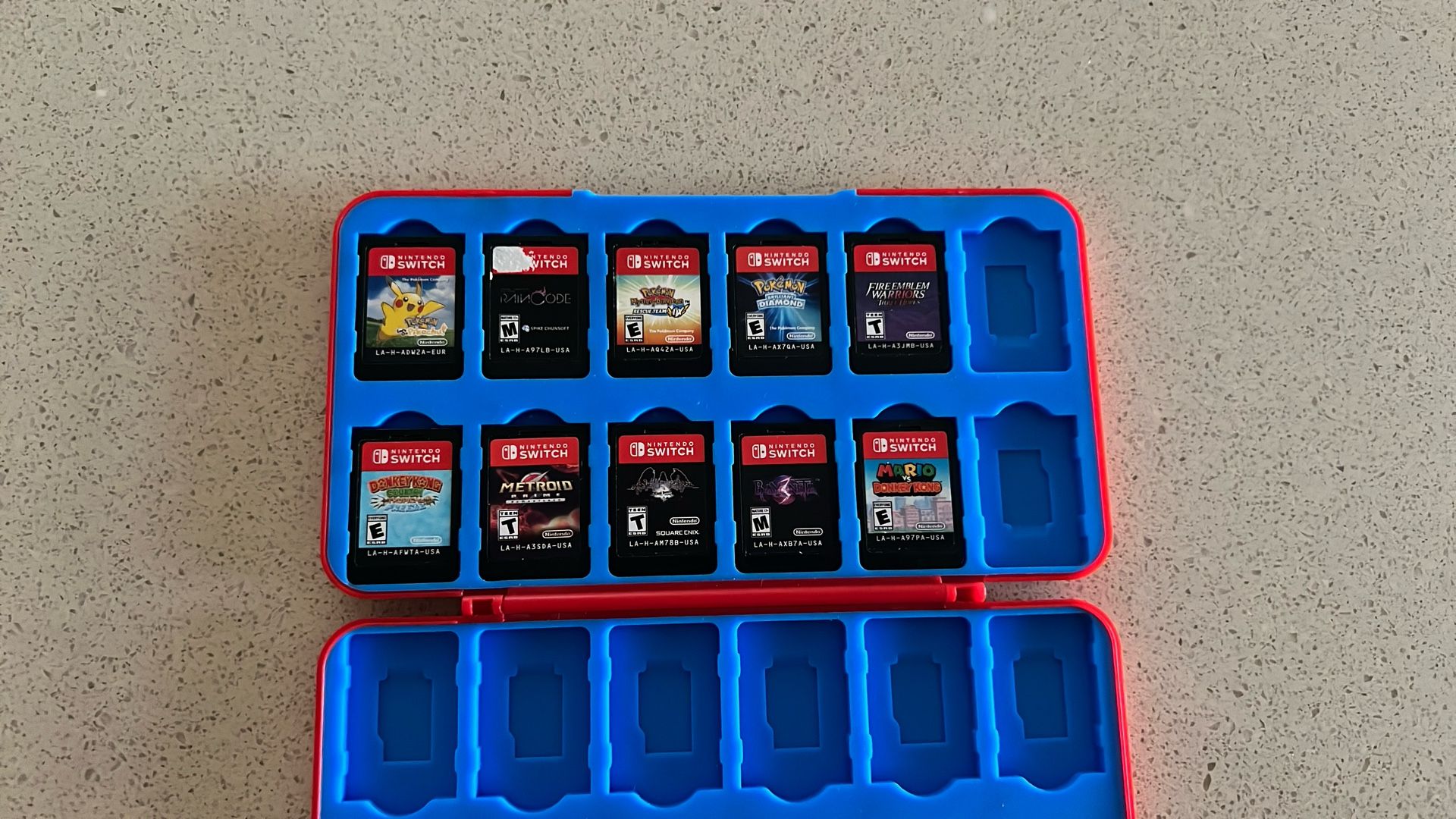 Nintendo Switch Games No Case