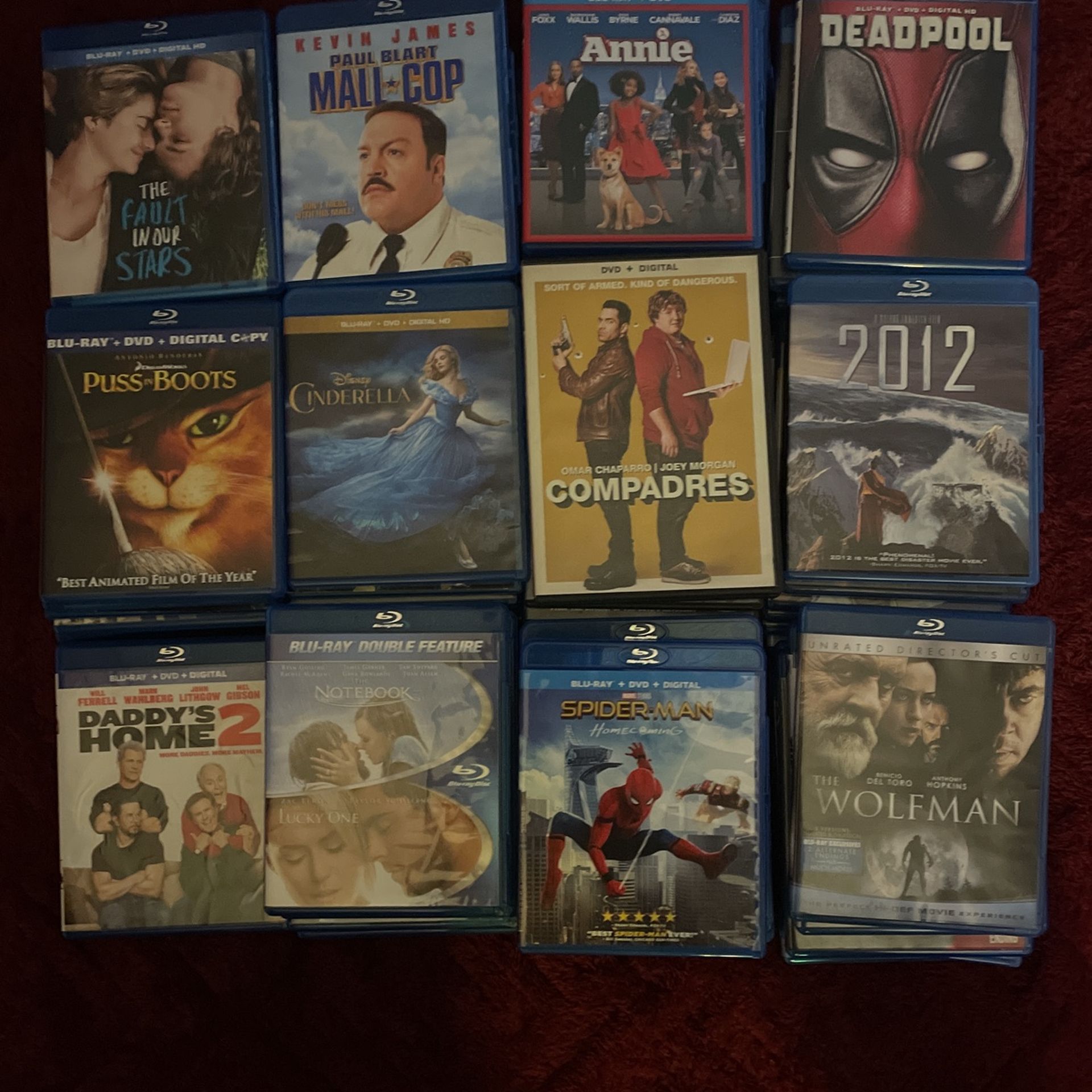 Blu-Ray Movies 1$ EACH