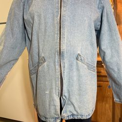 Men’s Denim Hooded Jacket