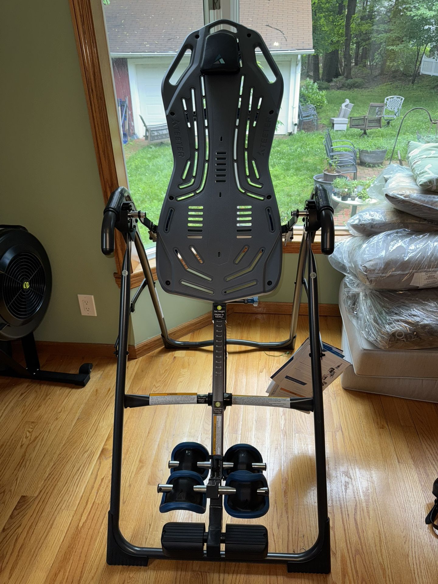 Teeter FitSpine X1 Inversion Table – NEW, Never Used – $250 (Retails for $350) for back pain relief. 