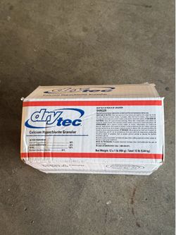 Dry Tec 68% Calcium Hypochlorite Granular Swimming Pool Shock