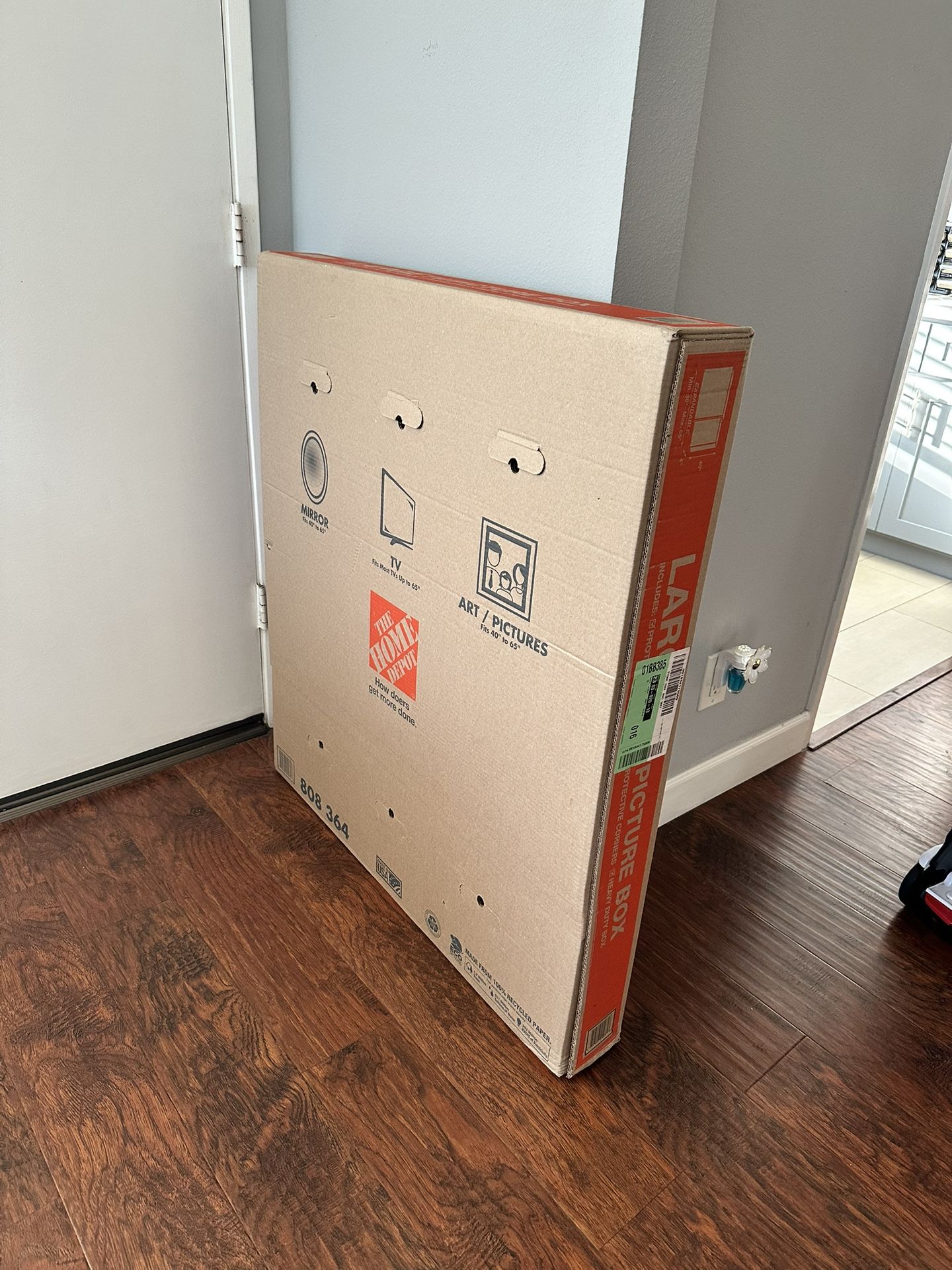 Large TV Moving Box