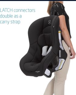 Maxi-Cosi Romi Convertible Car Seat, Converts from Rear Facing Car Seat (5-40 lbs) to Forward Facing Car Seat (22-40 lbs) Essential Black