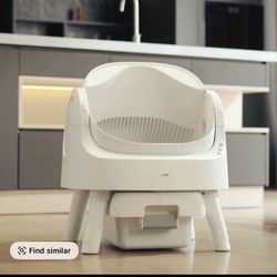 Used One Week Automatic Litter Box 