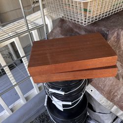 Wood Floating Shelves (Set of 2)