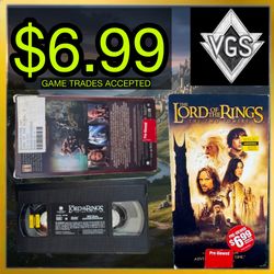 *CLASSIC* The Lord of the Rings: The Two Towers VHS 2002