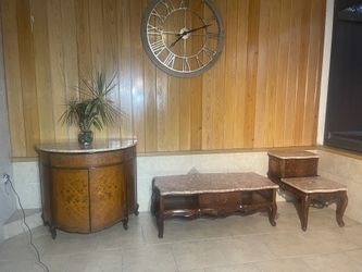 French Provincial Room Tables/Vintage Rococo-Revival