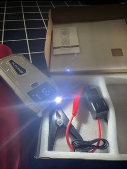 Booster Battery jumper 5000A Car Starter (Up to 9.5L Gas 8L Diesel) 12V Jump Starter Booster Battery Motorbike/Auto with LCD Display Intelligent Safet