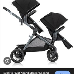 Evenflo Pivot Xpand Baby Stoller w/ 2 Seats