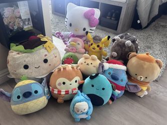 Assorted Plush Plushies Stuffed Animals