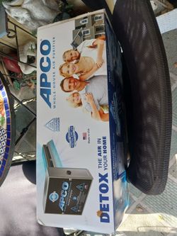 APCO BRAND NEW NEVER OPENED WHOLE HOUSE FRESH AIR PAID OVER 650+ SELL 1ST 100 FIRM