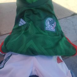 Mexico  Jersey  And Shorts  Adidas  Size Kids 16