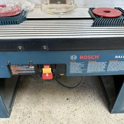 Bosch Router Table