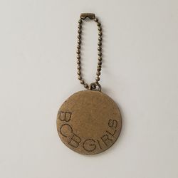 BCBGirls bag charm hang tag BCBG