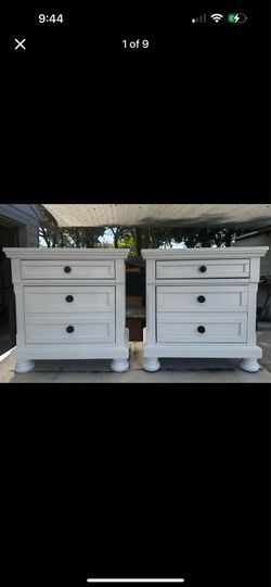 White Nightstands