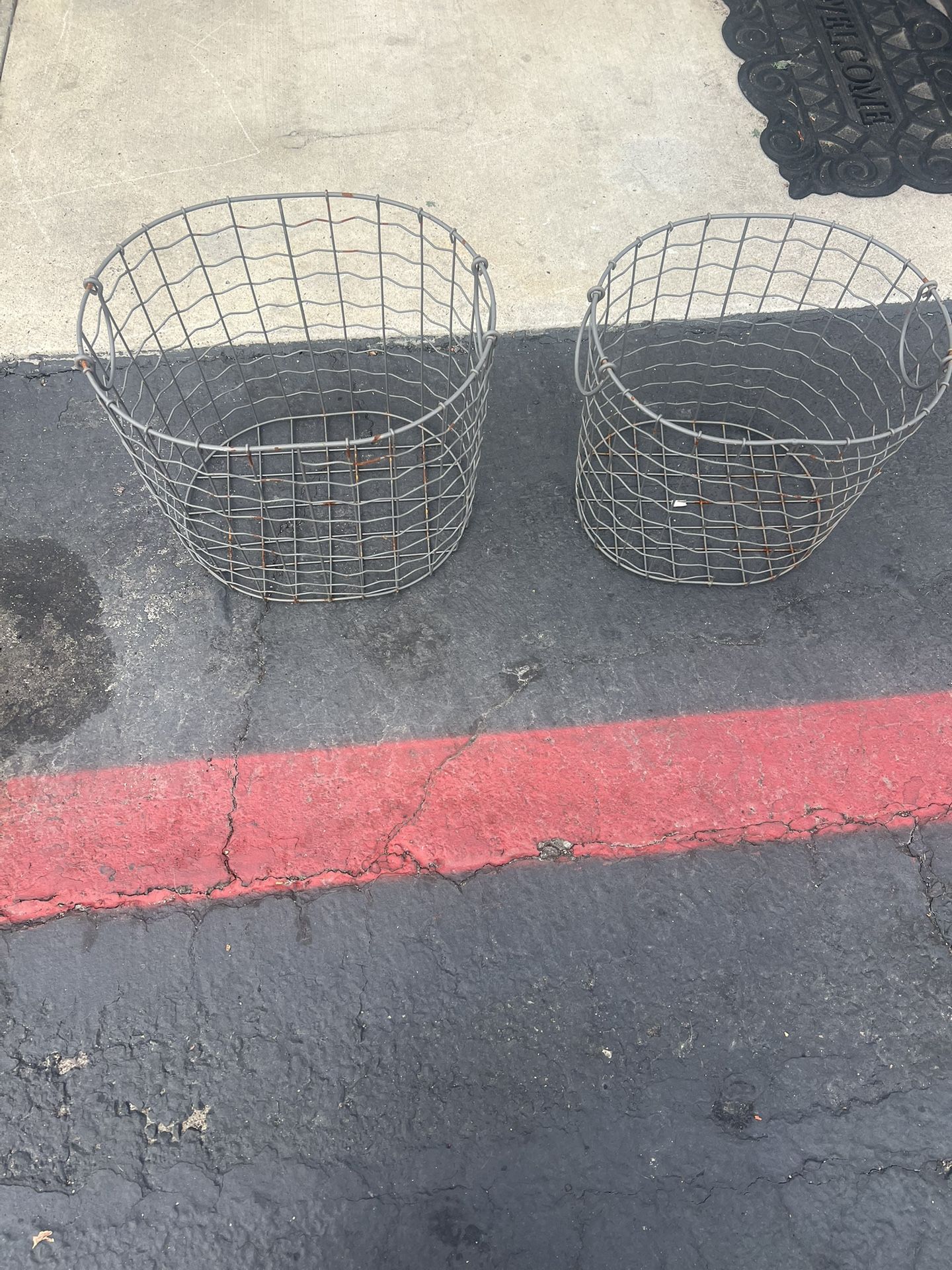 Wire metal baskets