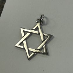 RETIRED James Avery Star Of David Pendant 