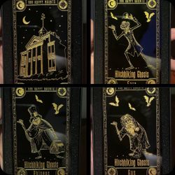 Haunted mansion glass cards- tarot cards