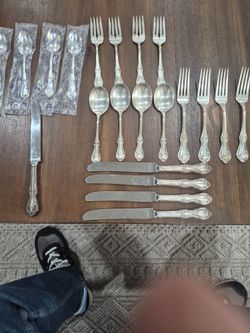 International Starling Silver Set 4 Person 704 Gram