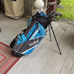 Tour Edge Golf Bag & Clubs