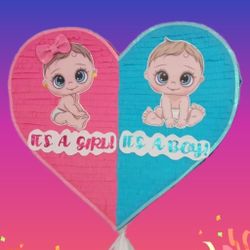 Gender Reveal Pinata 💕💙