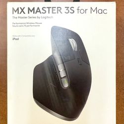 Logitech MX Master 3S Wireless Mouse for Mac -New